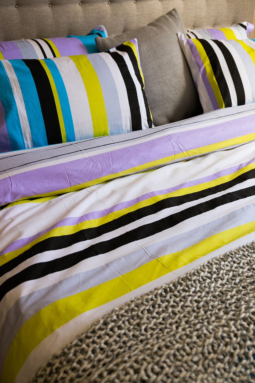 Ensemble de housse de couette Réversible Antigua Grandeur Queen