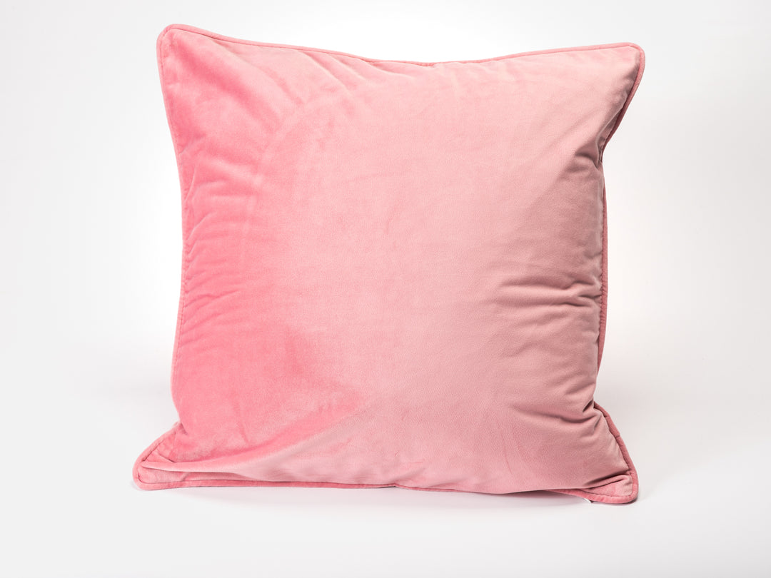 Oreiller Décoratif en velours Rose Blush