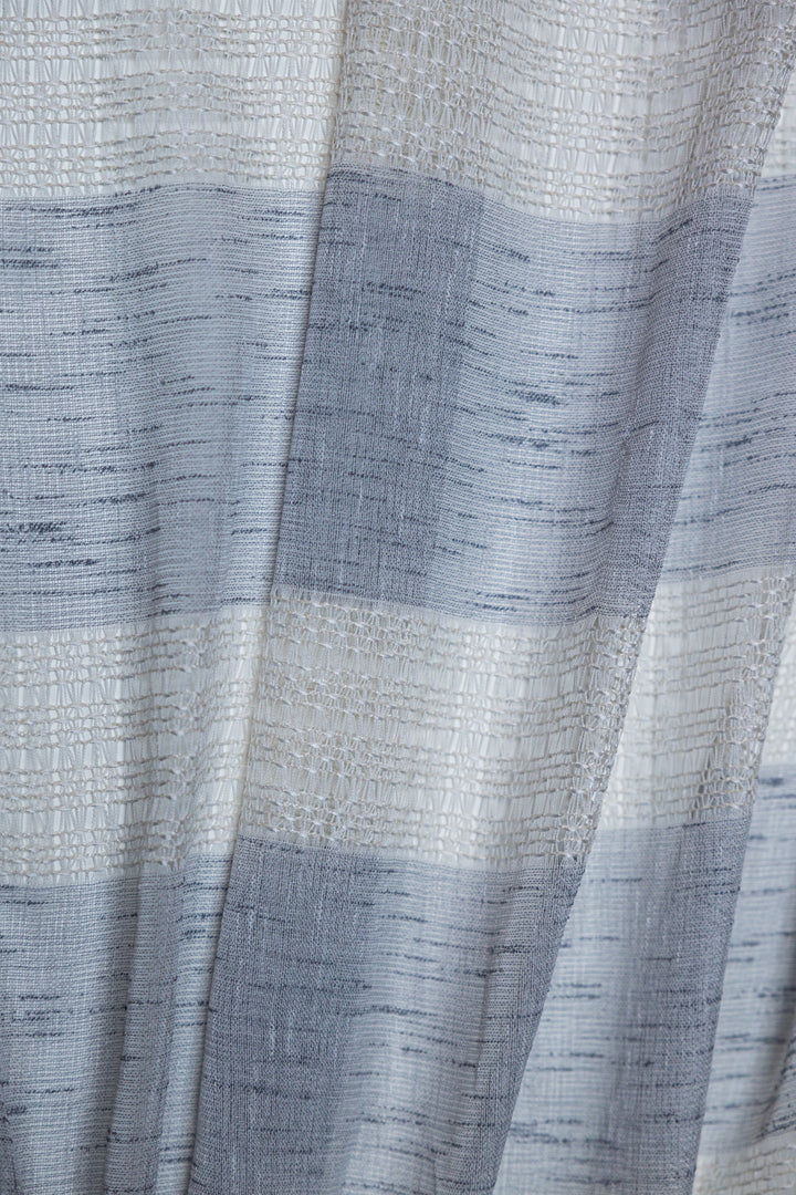 Rideau Voilage Boho Jacquard Geneva Avec Oeillets 108"x95"