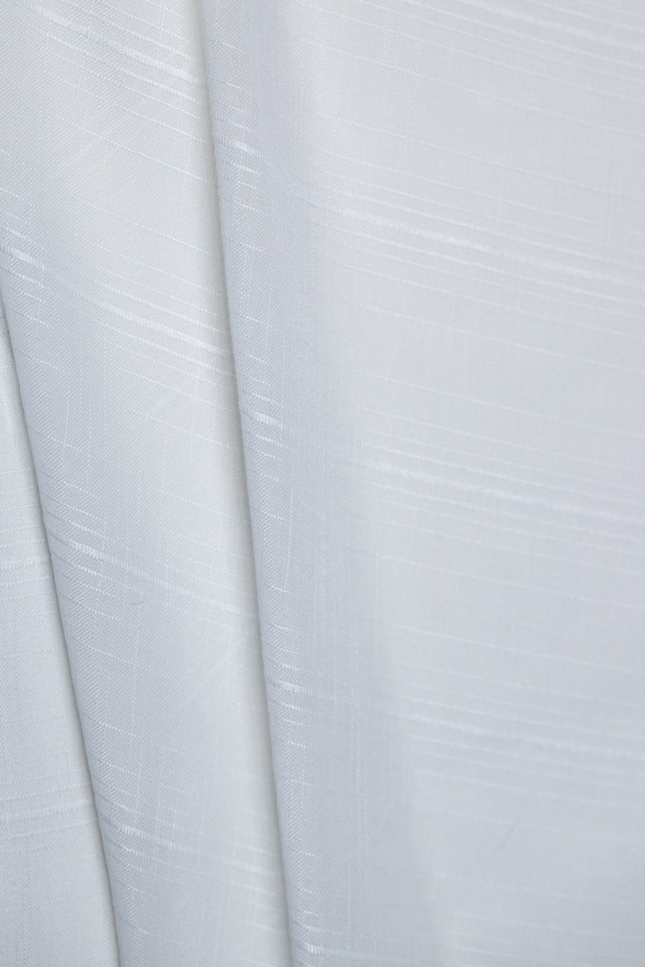 Rideau Voilage Carreaux Texture Kozani Avec Oeillets 108" x 95"