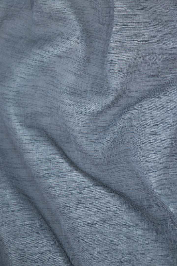 Rideau à Oeillets en lin texturé et transparent Marbella