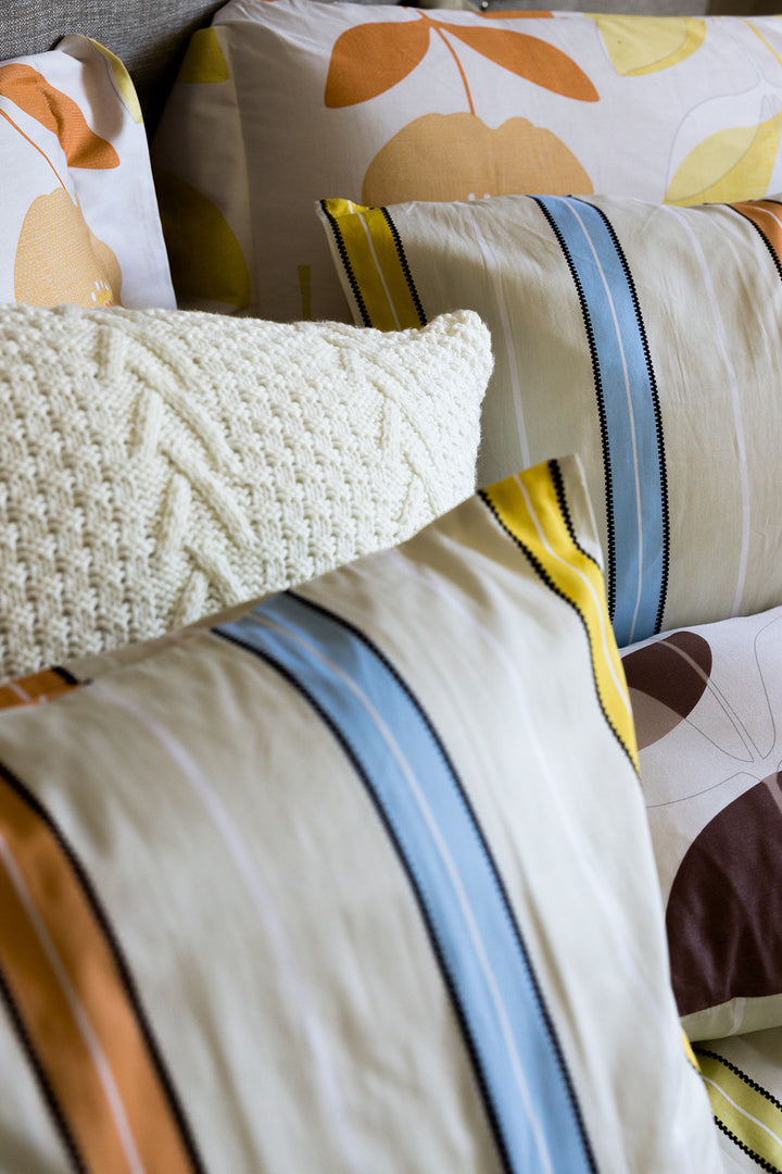 Ensemble de housse de couette Maui Imprimer Réversible Grandeur Queen