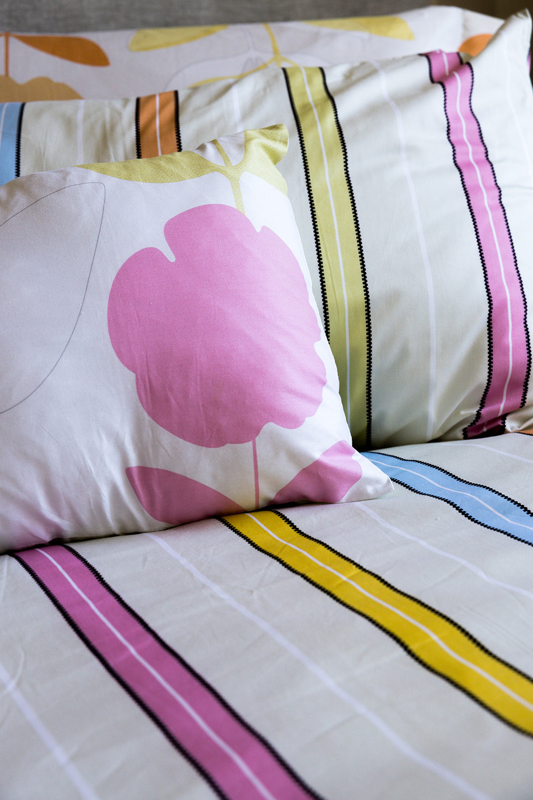 Ensemble de housse de couette Maui Imprimer Réversible Grandeur Queen