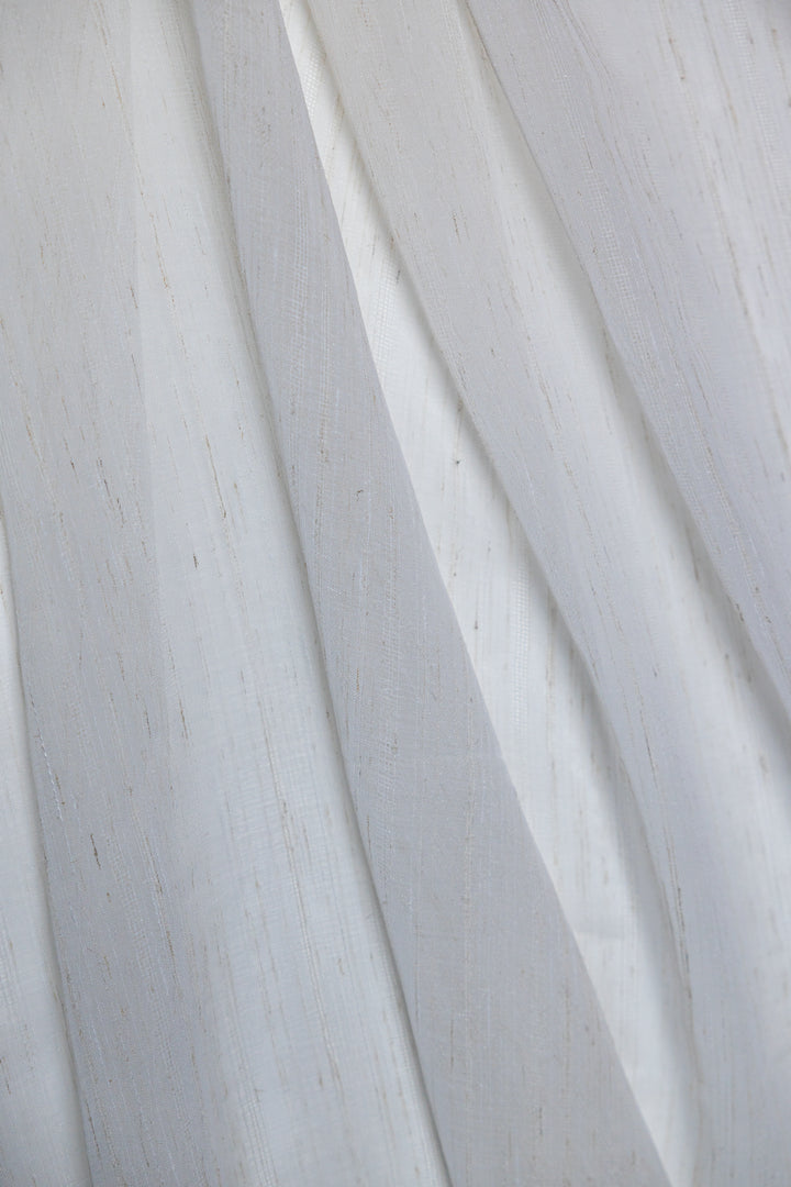 Rideau à oeillets en lin d'inspiration naturelle Napa 108"x 95"