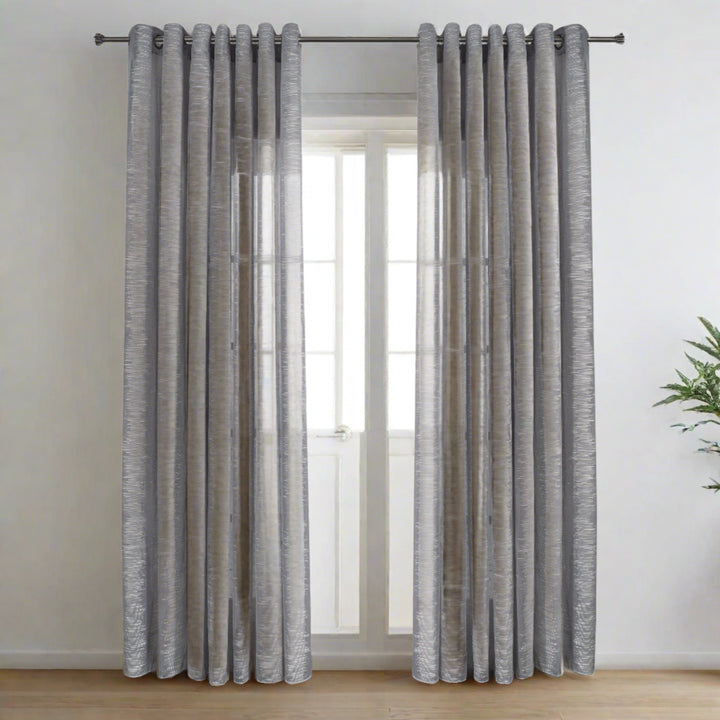 Arizona Jacquard Sheer Grommet Curtain