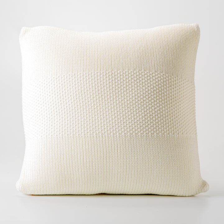 Oreiller Décoratif en Tricot crème