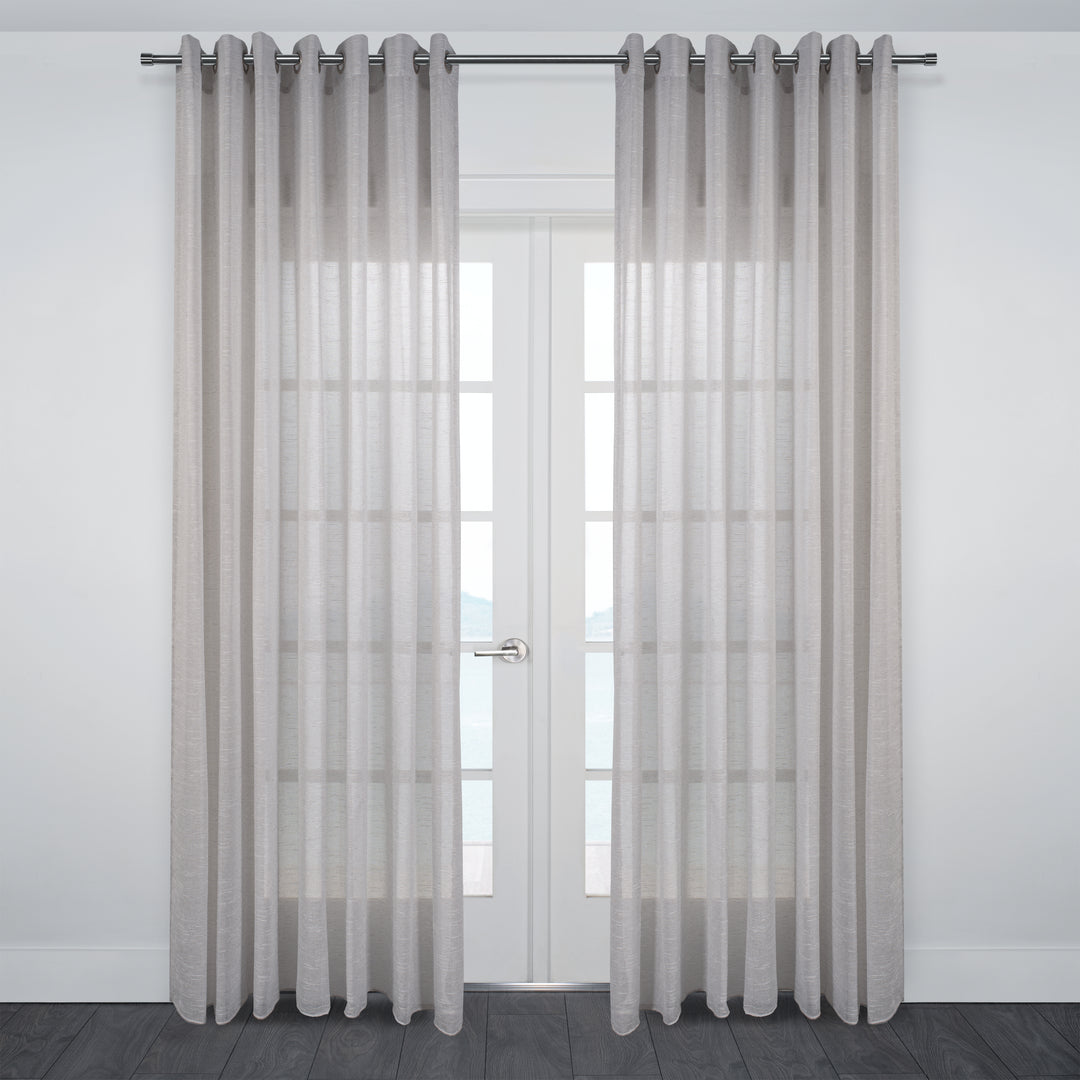 Voilage Structuré Ibiza Avec Oeillets 108 "x 95"