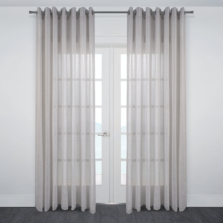 Voilage Structuré Ibiza Avec Oeillets 108 "x 95"