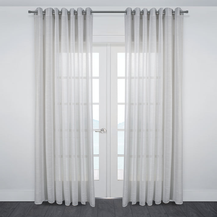 Voilage Structuré Ibiza Avec Oeillets 108 "x 95"