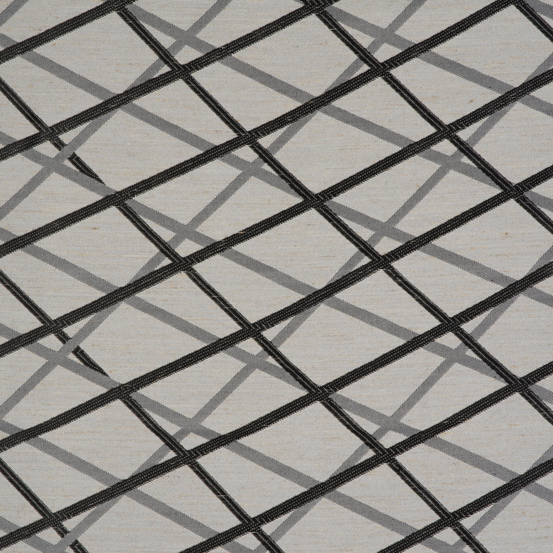 Rideau Jacquard Style Abstrait Lugano Avec Oeillets 54"x95"