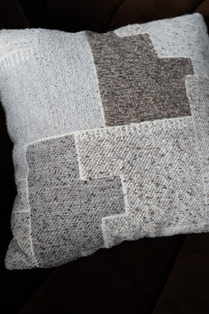 Patchwork style 18" x 18" Pillow
