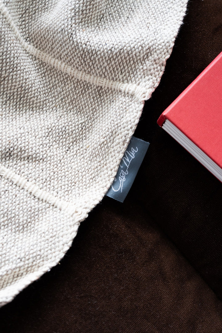 Nagano Woven textured throw blanket 50"x 60"