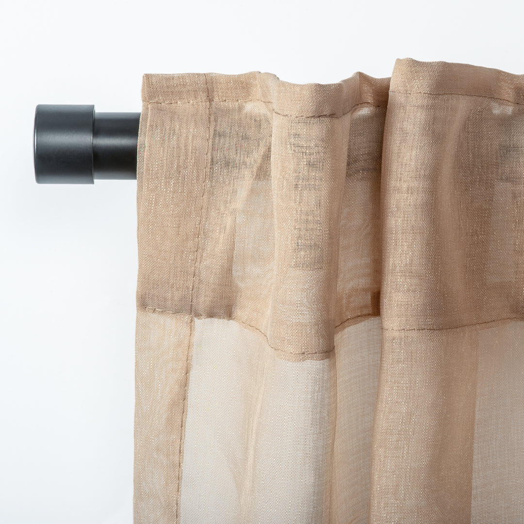 Dali Reverse Tab / Rod Pocket Sheer