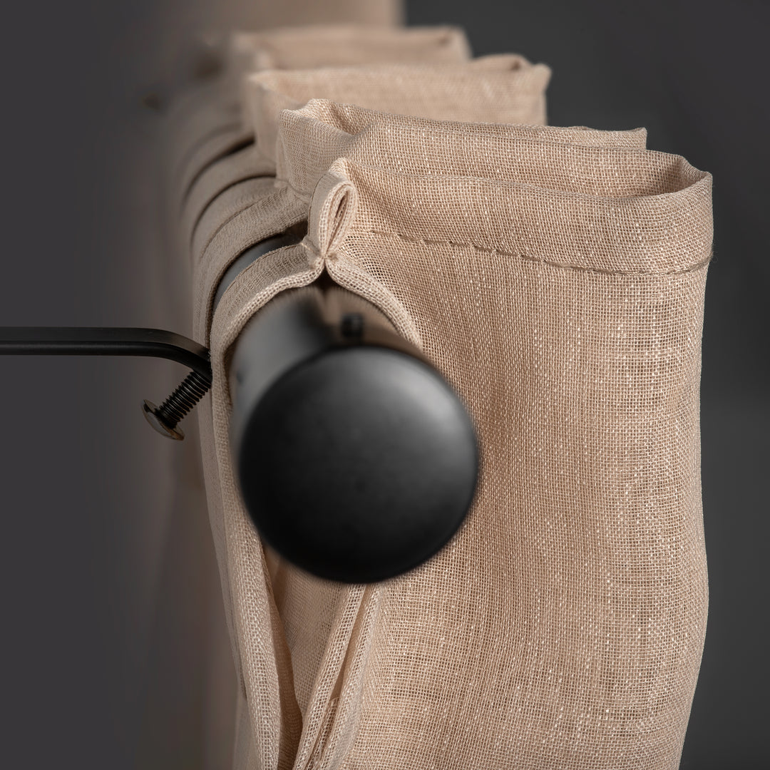 Dali Reverse Tab / Rod Pocket Sheer