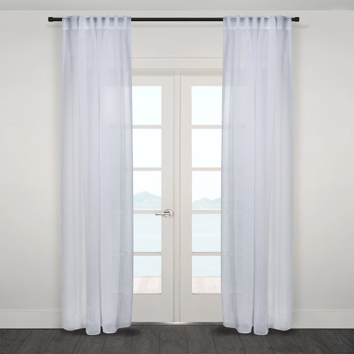 Dali Reverse Tab / Rod Pocket Sheer