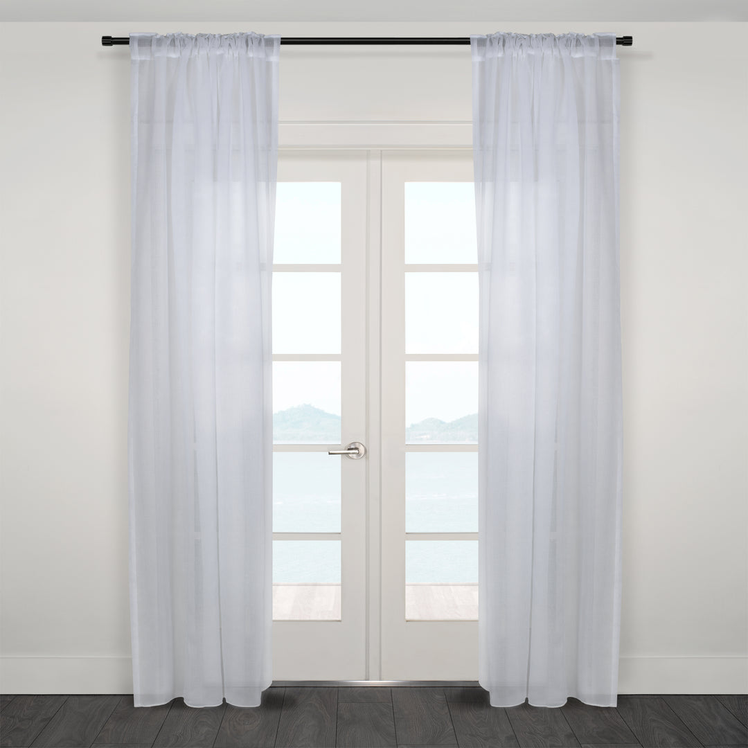 Dali Reverse Tab / Rod Pocket Sheer