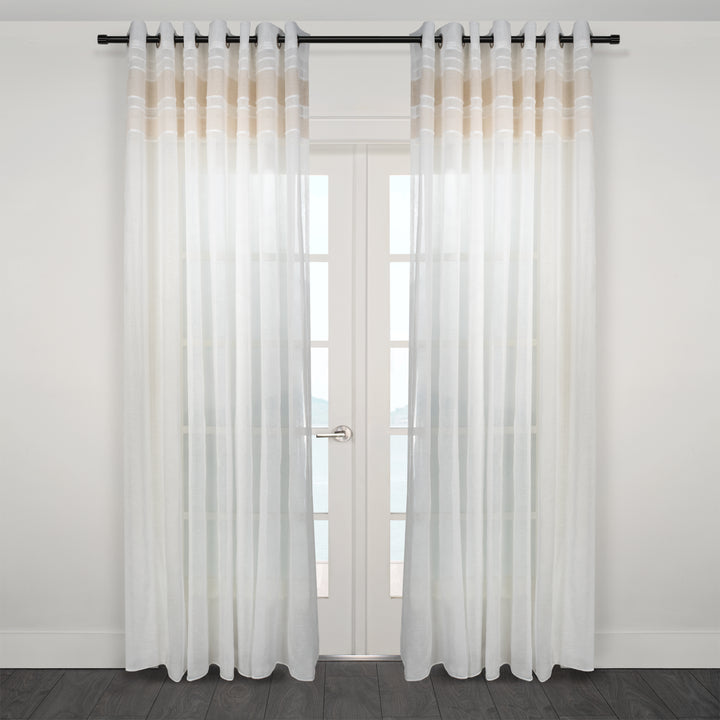 Galicia Linen jacquard  Curtain 108"x95"